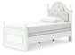 Kozlani Twin Upholstered Panel Bed Signature Design by Ashley®