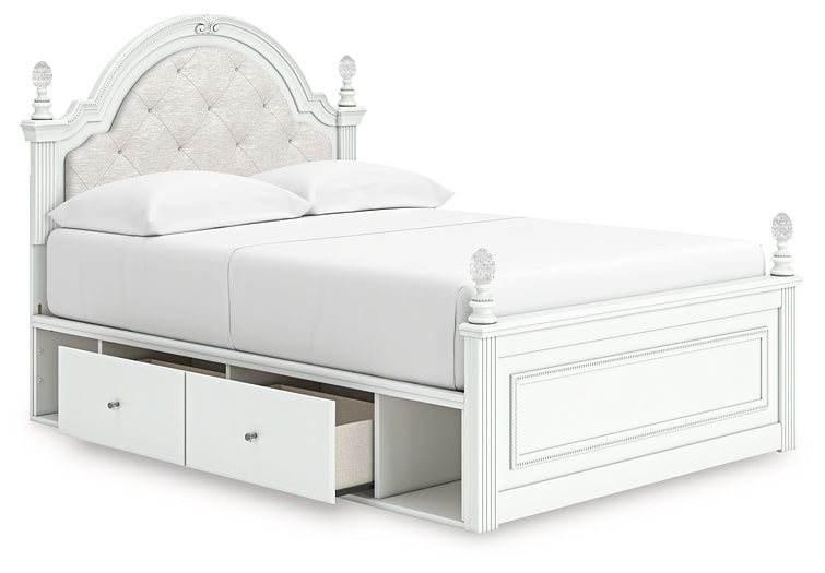 Kozlani Full Upholstered Panel Storage Bed Signature Design by Ashley®