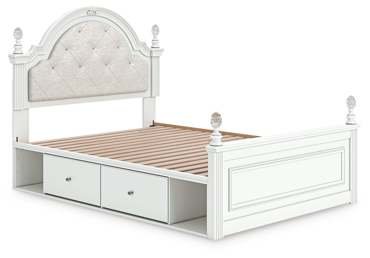 Kozlani Full Upholstered Panel Storage Bed Signature Design by Ashley®