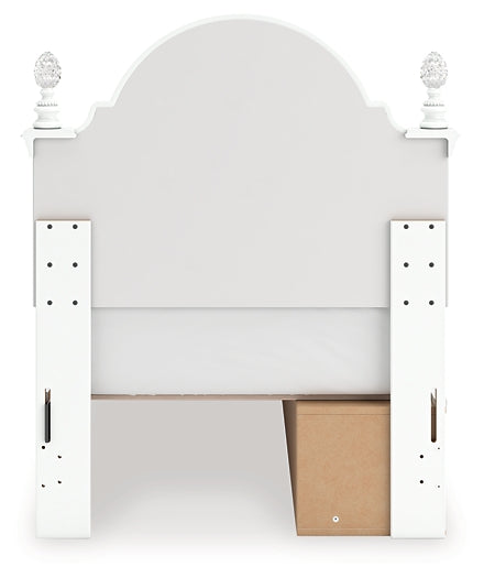 Kozlani Twin Upholstered Panel Storage Bed Signature Design by Ashley®