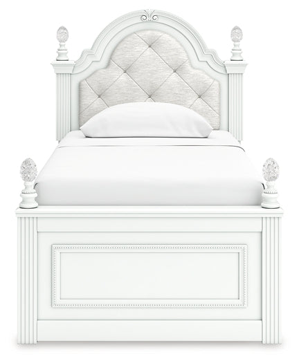 Kozlani Twin Upholstered Panel Storage Bed Signature Design by Ashley®