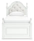 Kozlani Twin Upholstered Panel Storage Bed Signature Design by Ashley®
