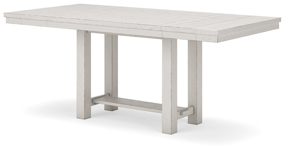Robbinsdale Counter Height Dining Table and 10 Barstools Signature Design by Ashley®