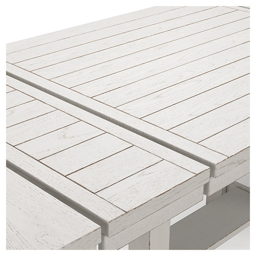 Robbinsdale Counter Height Dining Table and 10 Barstools Signature Design by Ashley®