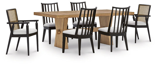 Galliden Dining Table and 6 Chairs Signature Design by Ashley®