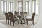 Jazmore Dining Table and 6 Chairs Signature Design by Ashley®