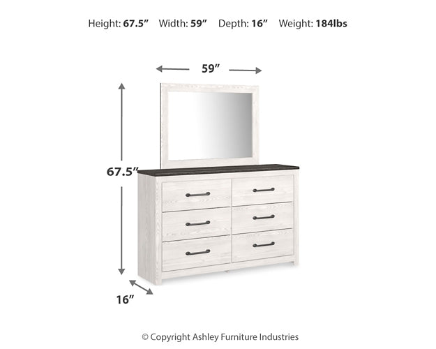 Gerridan Dresser and Mirror Signature Design by Ashley®