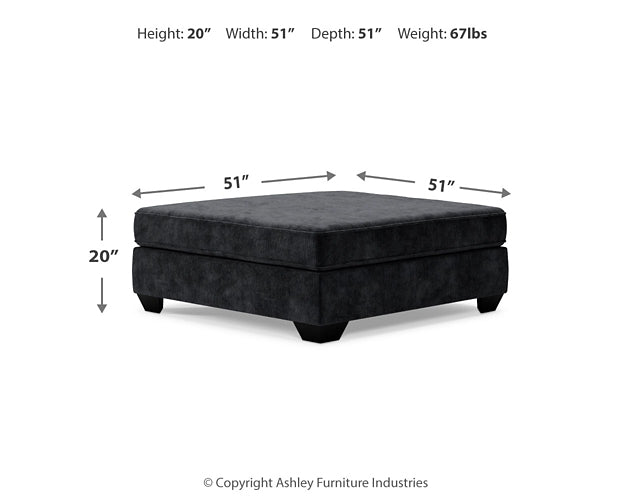 Lavernett Oversized Accent Ottoman Signature Design by Ashley®