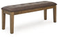Urbinforte Large UPH Dining Room Bench Signature Design by Ashley®