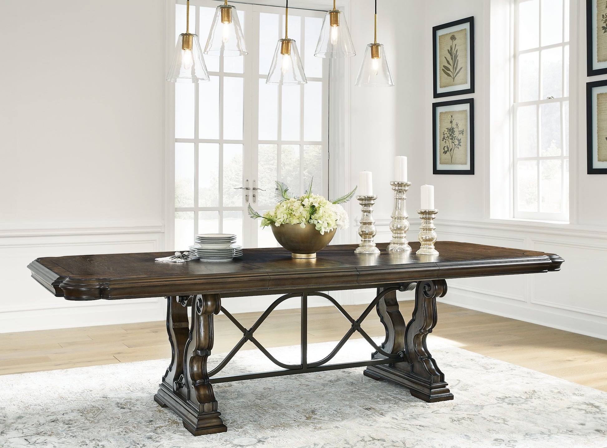 Maylee Dining Table and 10 Chairs Signature Design by Ashley®