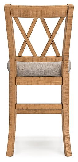 Havonplane Counter Height Dining Table and 10 Barstools Signature Design by Ashley®