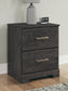 Belachime Two Drawer Night Stand Signature Design by Ashley®