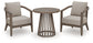 Joy Lagoon Chairs w/CUSH/Table Set (3/CN) Signature Design by Ashley®
