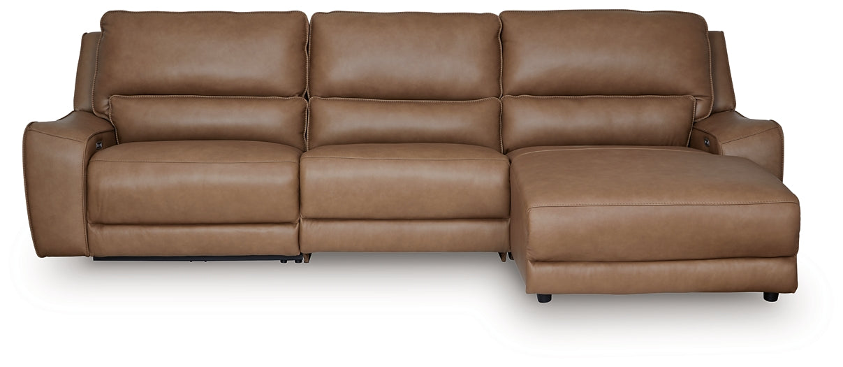DeepWakes 3-Piece Reclining Sofa Chaise Signature Design by Ashley®