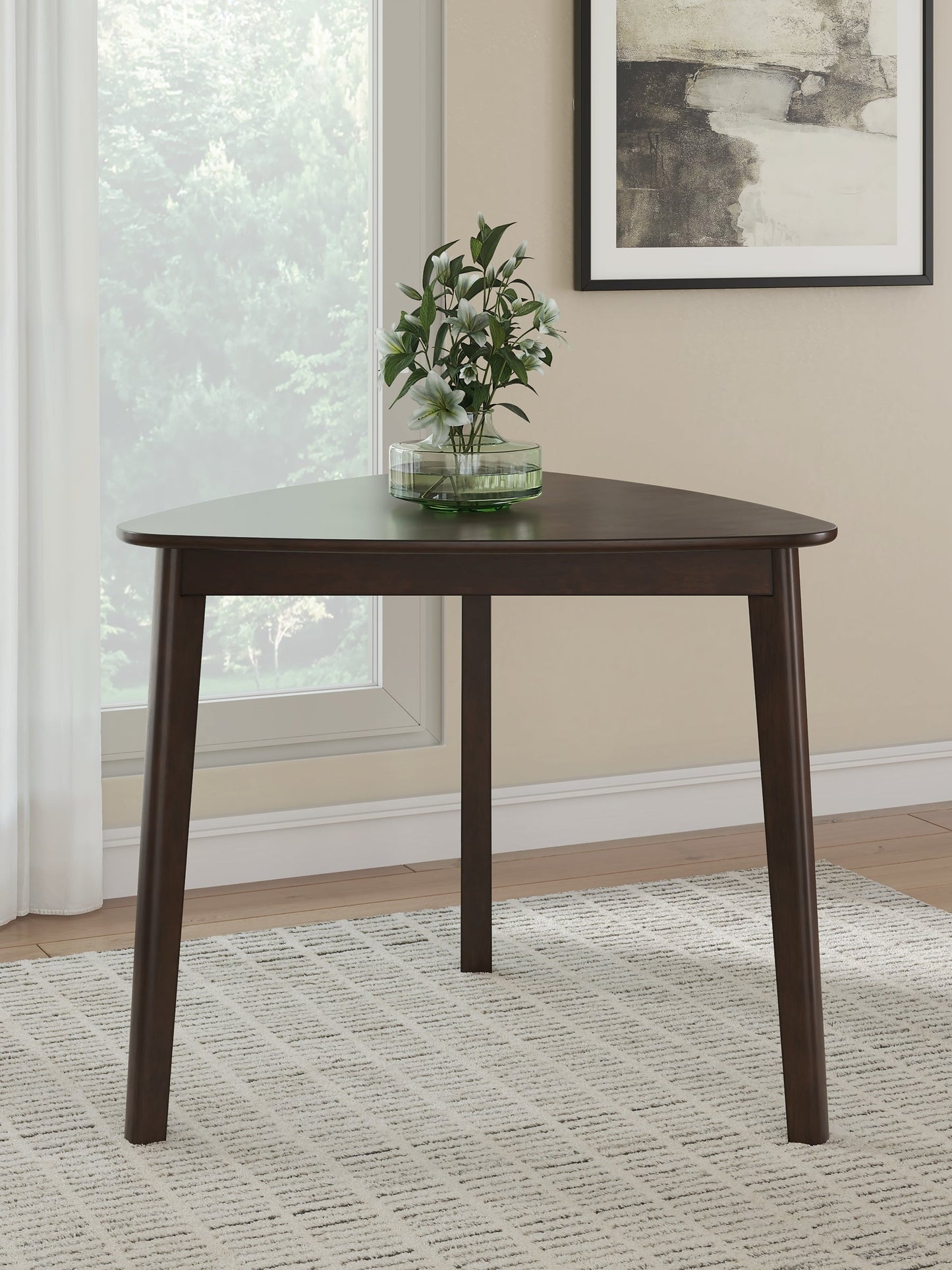 Mallenette Triangle Dining Room Table Signature Design by Ashley®