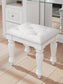 Kozlani Vanity Upholstered Stool Signature Design by Ashley®