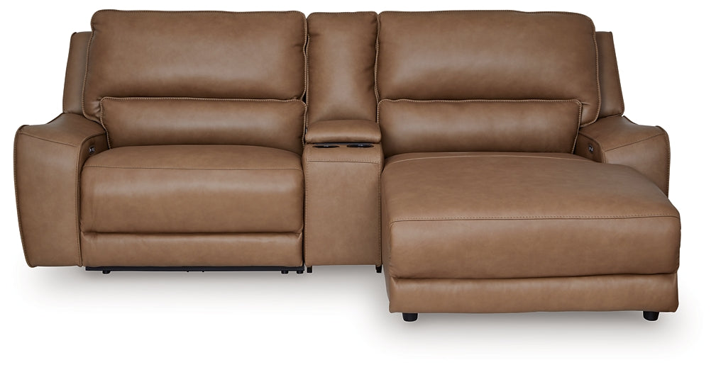 DeepWakes 3-Piece Power Reclining Sectional with Chaise Signature Design by Ashley®