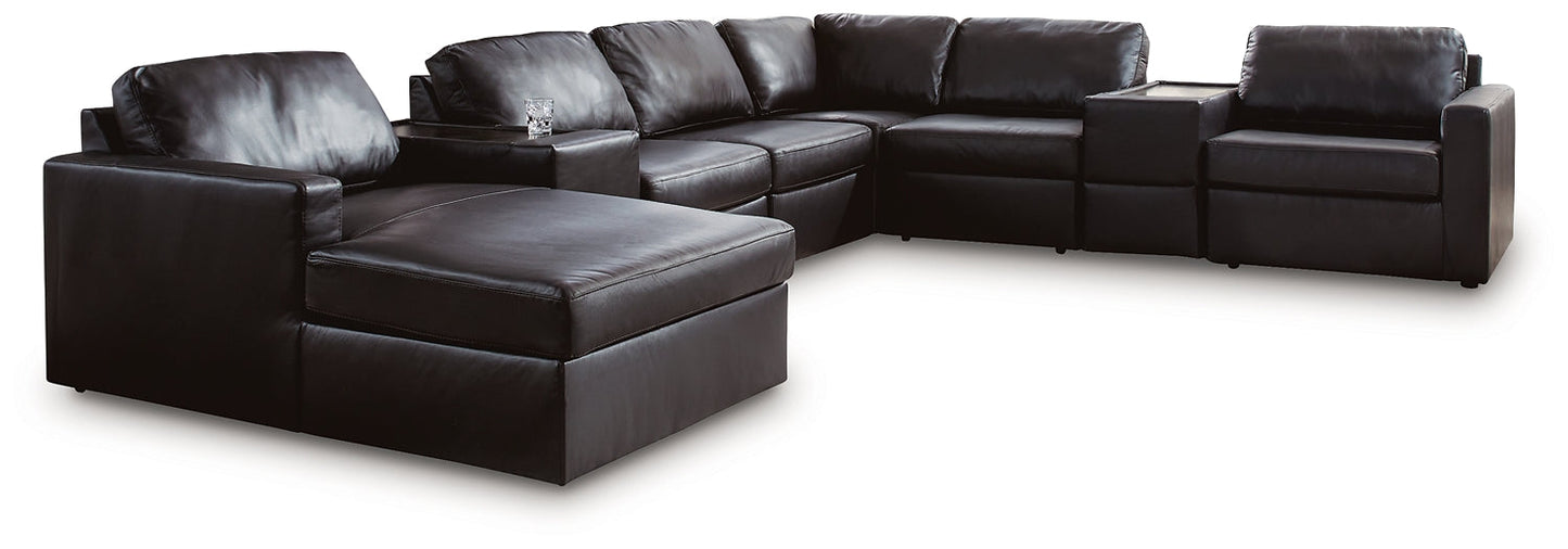 ModMax II 8-Piece Sectional with Chaise and Storage Consoles Signature Design by Ashley®