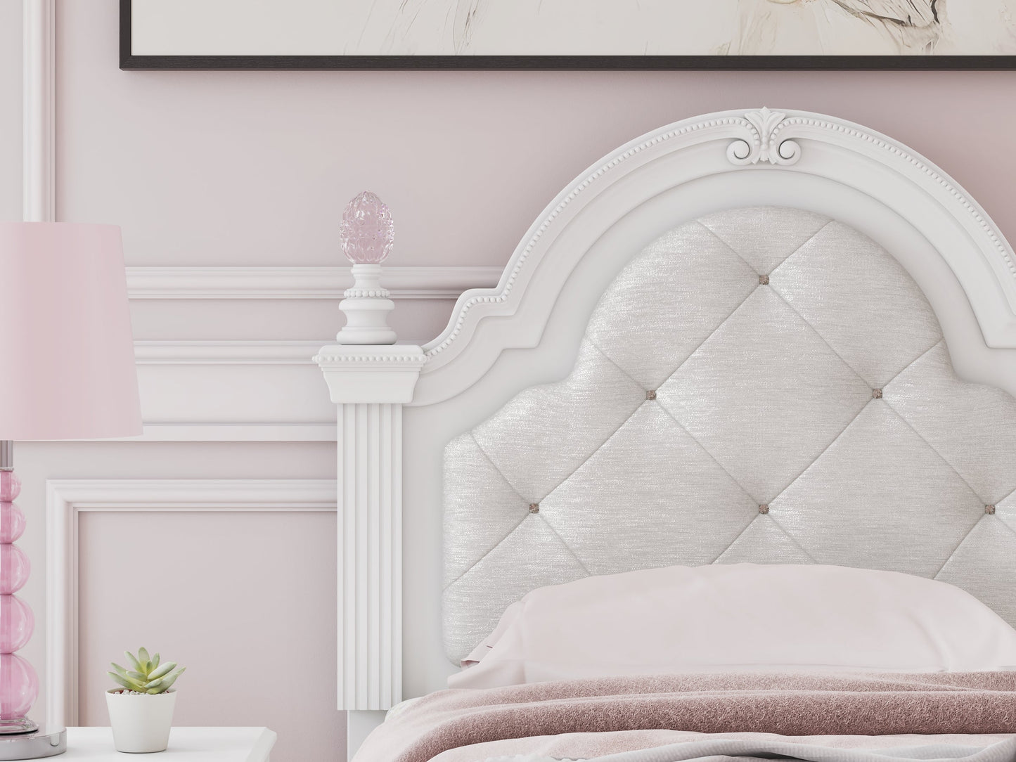 Kozlani Twin Upholstered Panel Bed Signature Design by Ashley®