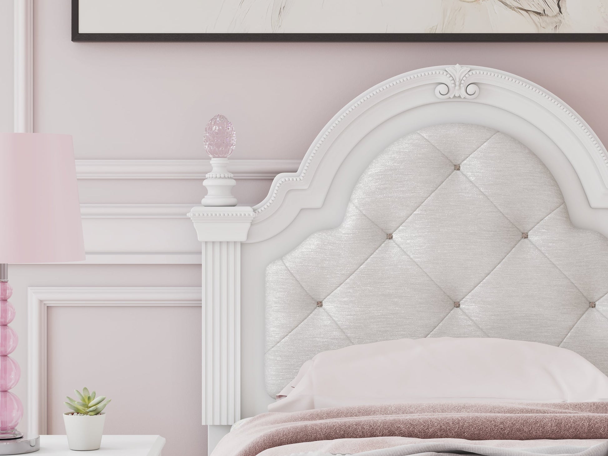 Kozlani Twin Upholstered Panel Bed Signature Design by Ashley®