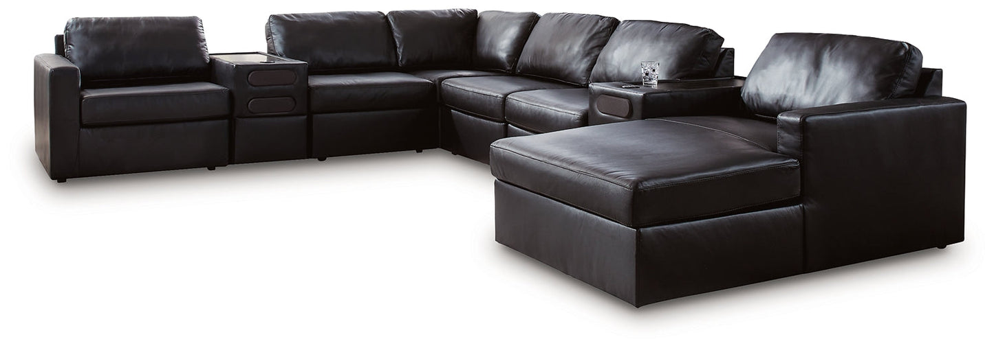 ModMax II 8-Piece Sectional with Chaise and Audio Consoles Signature Design by Ashley®