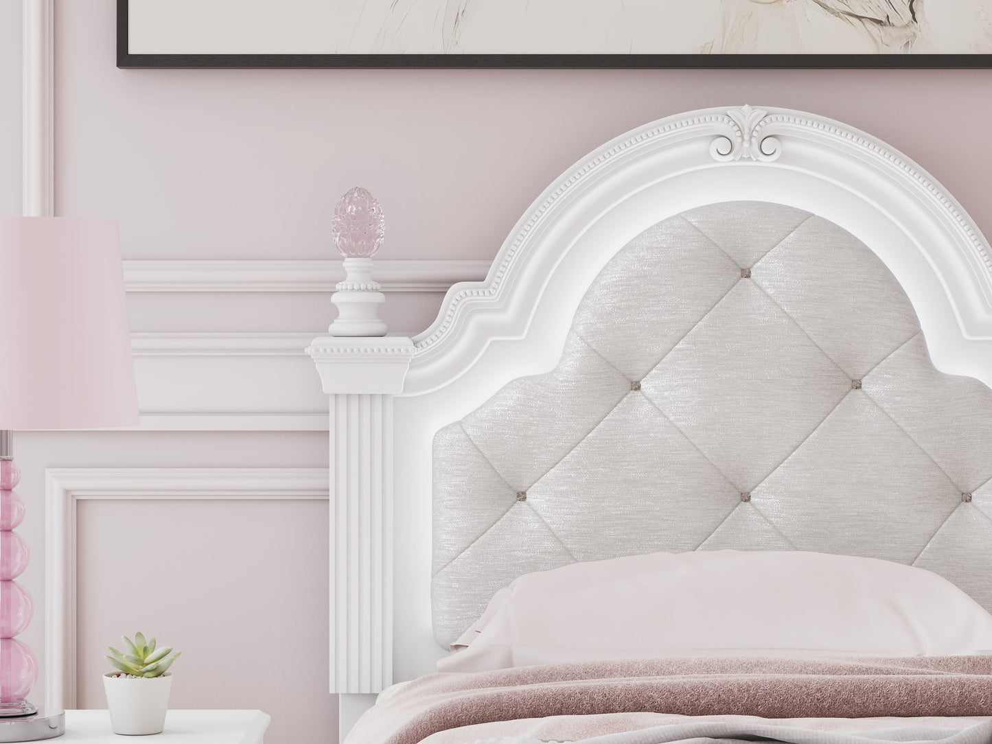 Kozlani Twin Upholstered Panel Bed Signature Design by Ashley®