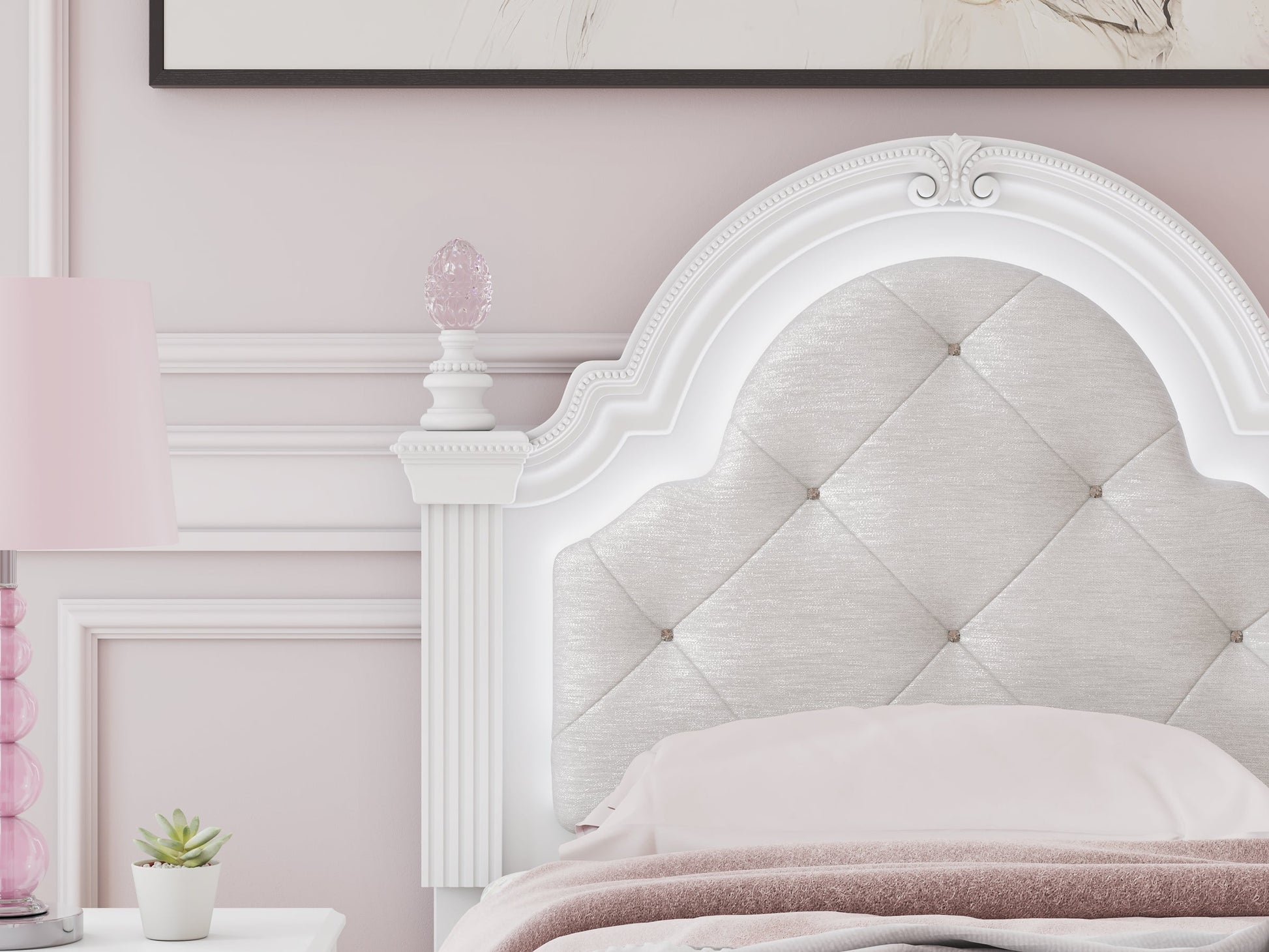 Kozlani Twin Upholstered Panel Bed Signature Design by Ashley®