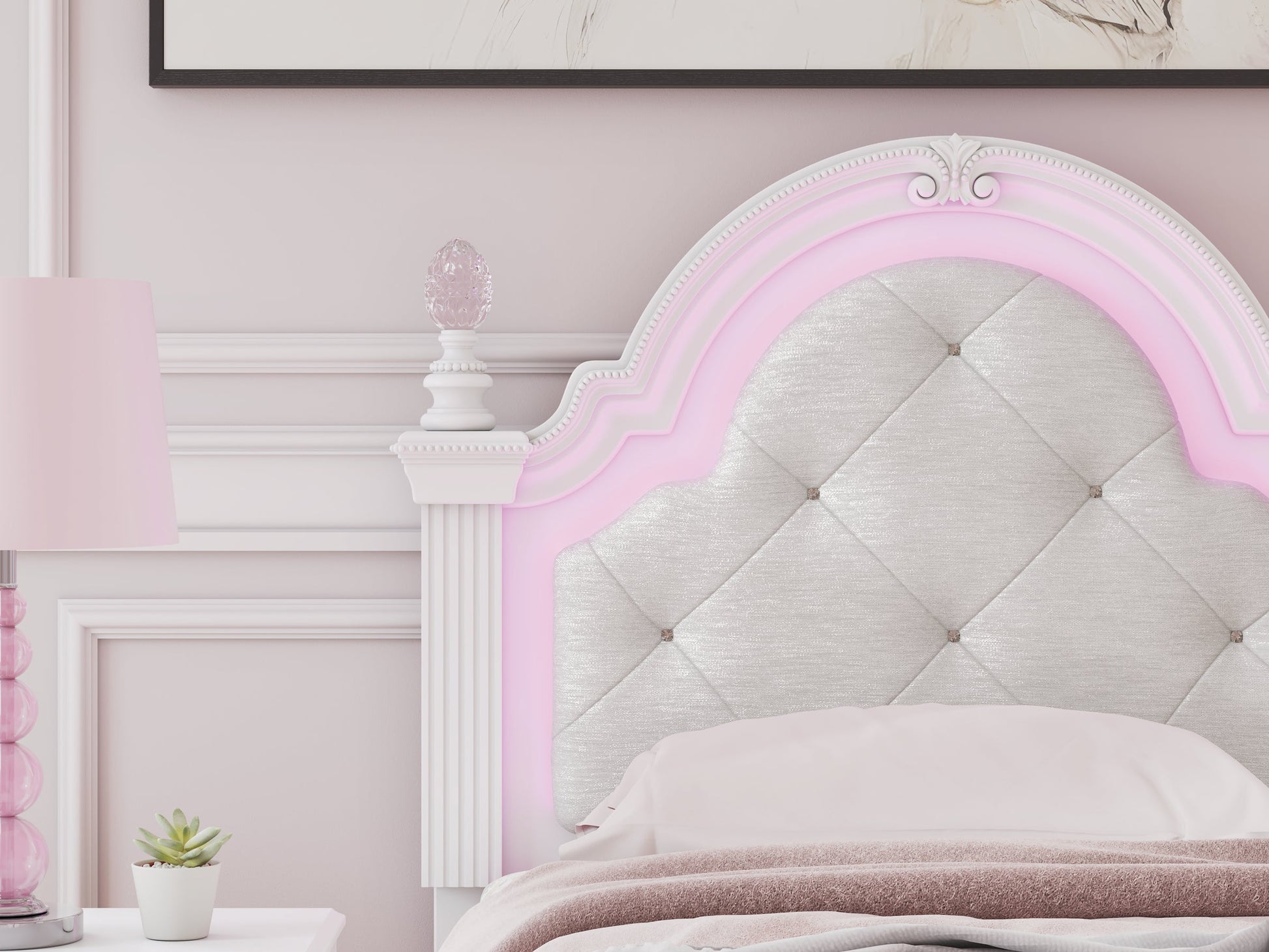 Kozlani Twin Upholstered Panel Bed Signature Design by Ashley®