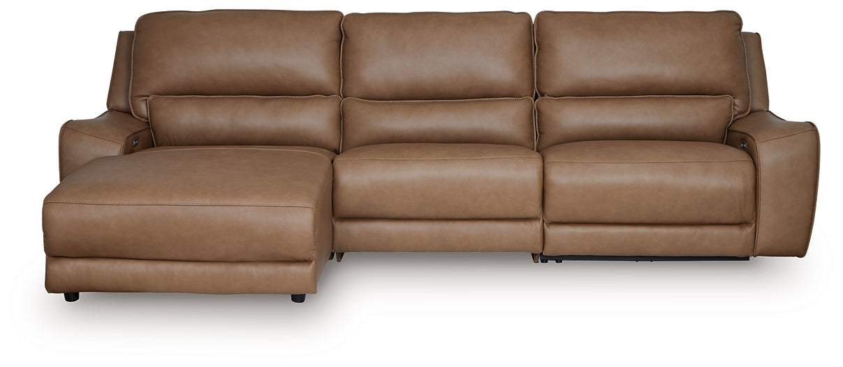 DeepWakes 3-Piece Reclining Sofa Chaise Signature Design by Ashley®