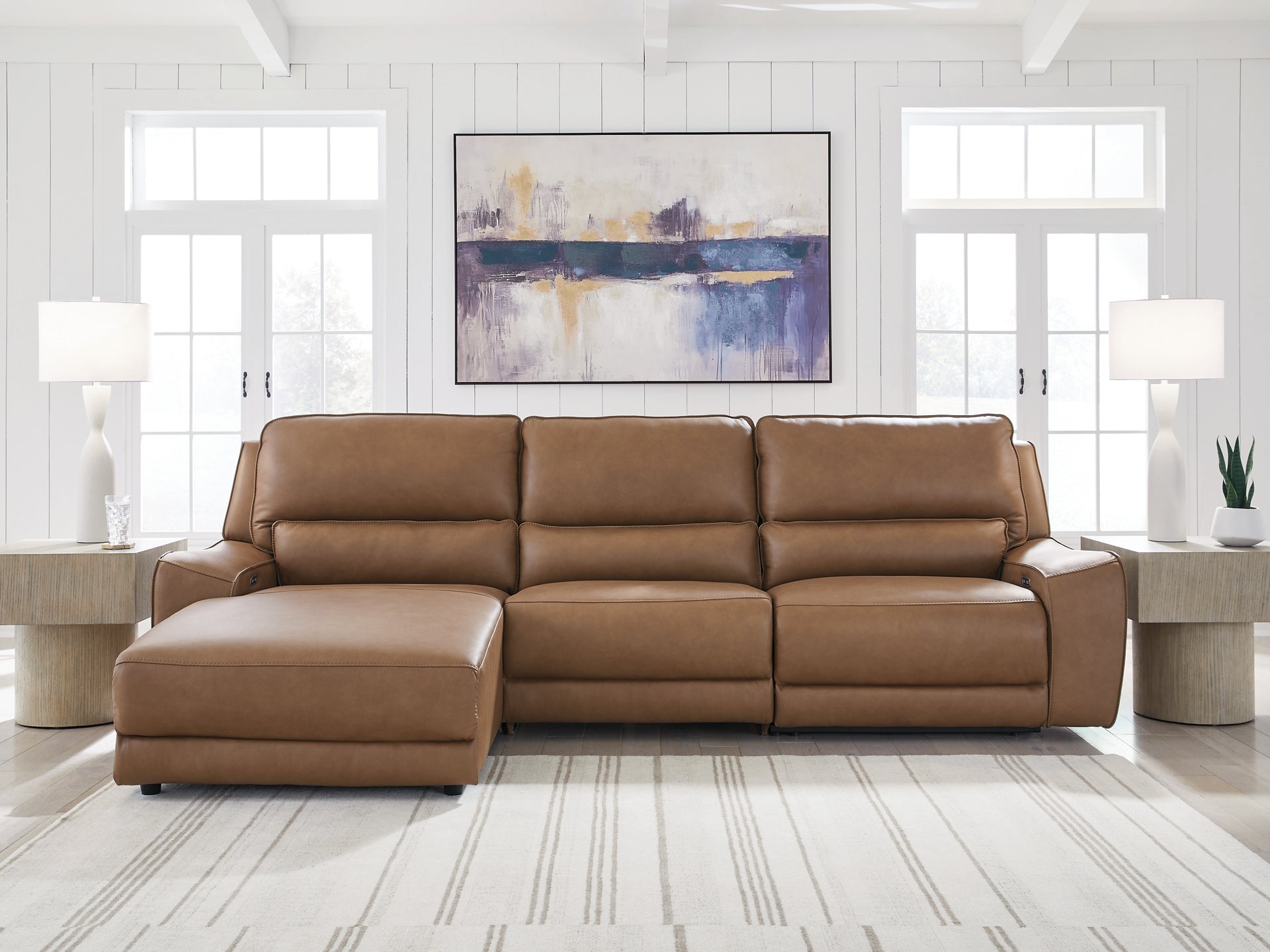 DeepWakes 3-Piece Reclining Sofa Chaise Signature Design by Ashley®