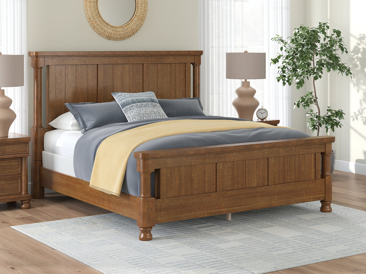 Rowlenstown King Poster Bed Signature Design by Ashley®