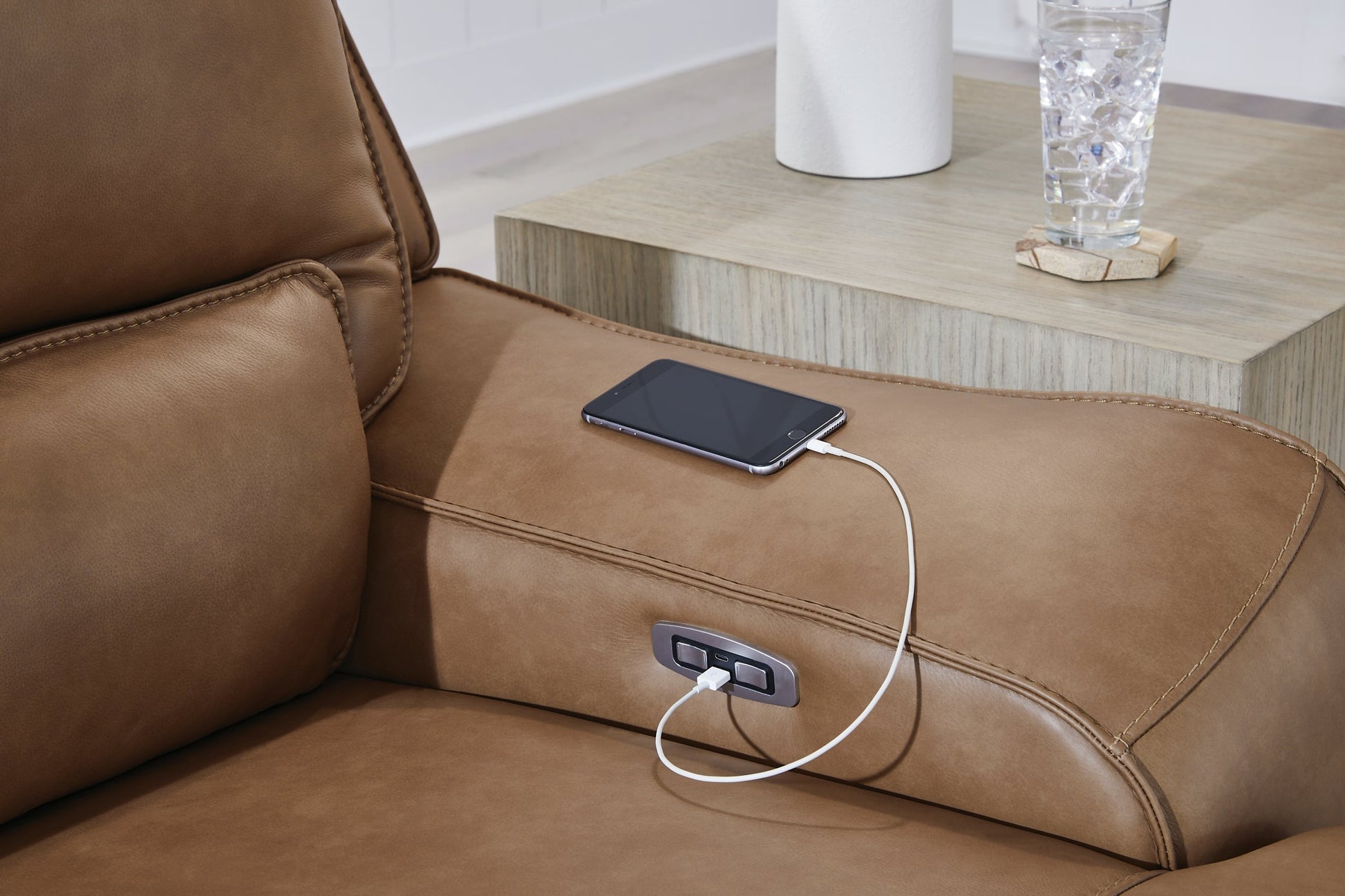 DeepWakes 6-Piece Power Reclining Sectional with Chaise Signature Design by Ashley®