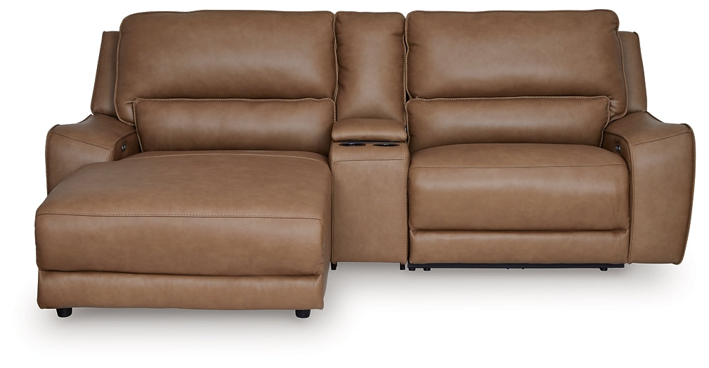 DeepWakes 3-Piece Power Reclining Sectional with Chaise Signature Design by Ashley®