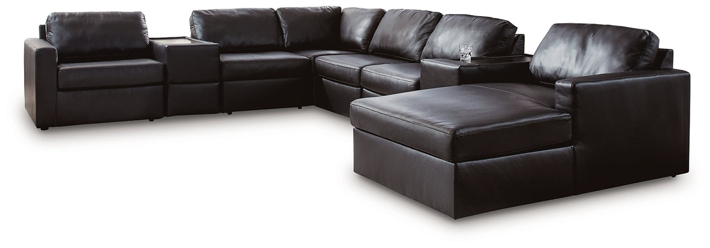 ModMax II 8-Piece Sectional with Chaise and Storage Consoles Signature Design by Ashley®
