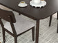 Mallenette Dining Room Table Set (5/CN) Signature Design by Ashley®