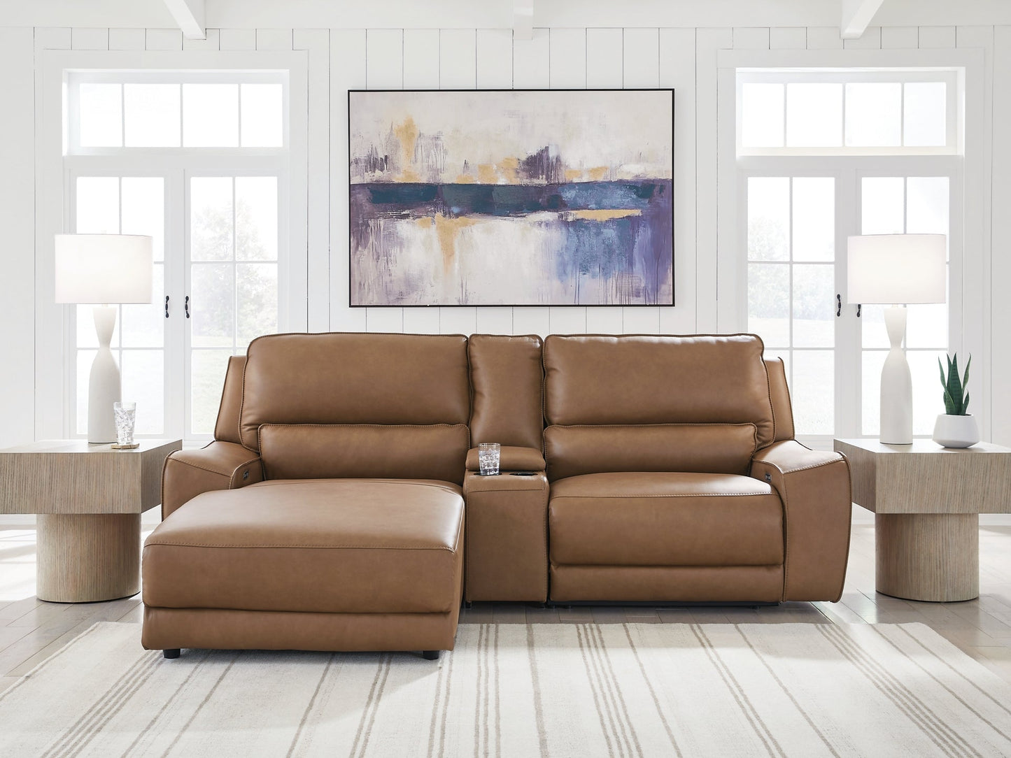 DeepWakes 3-Piece Power Reclining Sectional with Chaise Signature Design by Ashley®