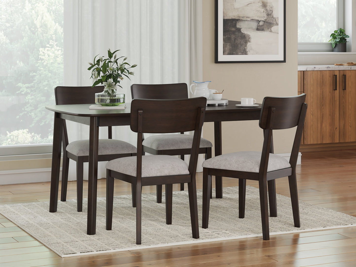 Mallenette Dining Room Table Set (5/CN) Signature Design by Ashley®