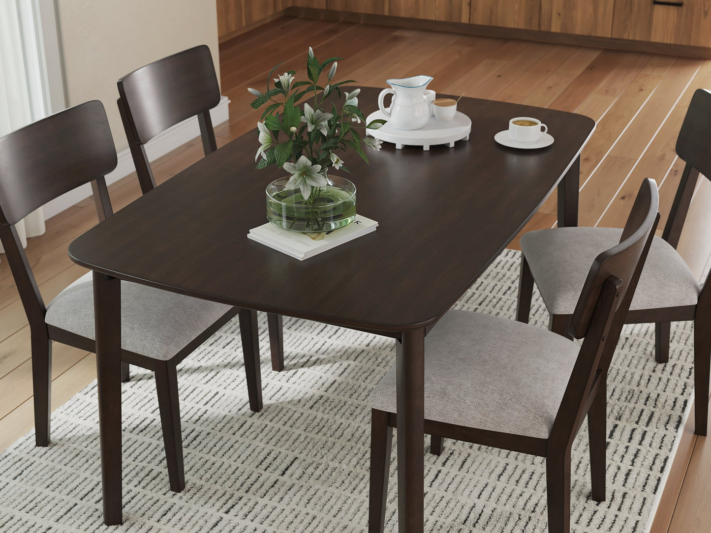 Mallenette Dining Room Table Set (5/CN) Signature Design by Ashley®