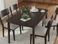 Mallenette Dining Room Table Set (5/CN) Signature Design by Ashley®