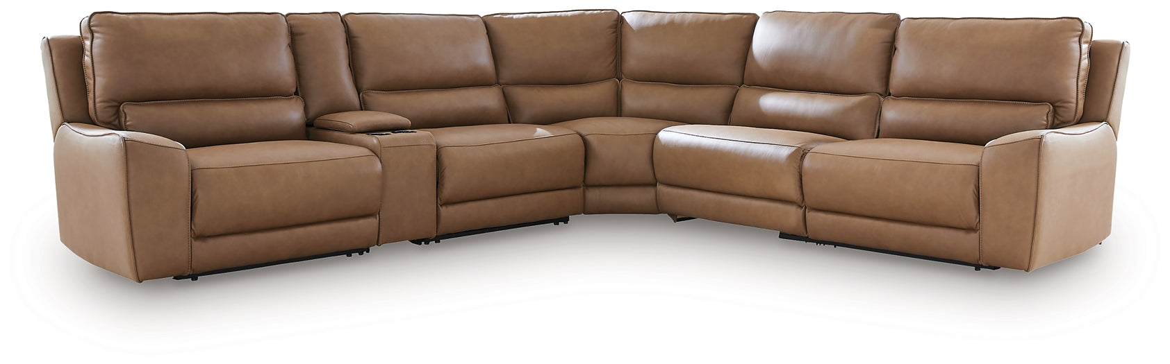 DeepWakes 6-Piece Reclining Sectional with Storage Console Signature Design by Ashley®