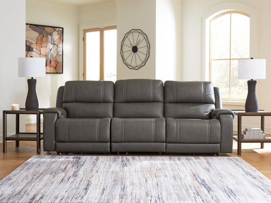 5Z - Pittson 3-Piece Power Sectional Reclining Sofa Signature Design by Ashley®