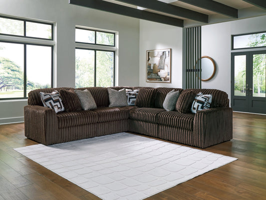 Midnight-Madness 5-Piece Sectional Signature Design by Ashley®