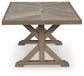 Laguna Heights RECT Dining Table w/UMB OPT Signature Design by Ashley®