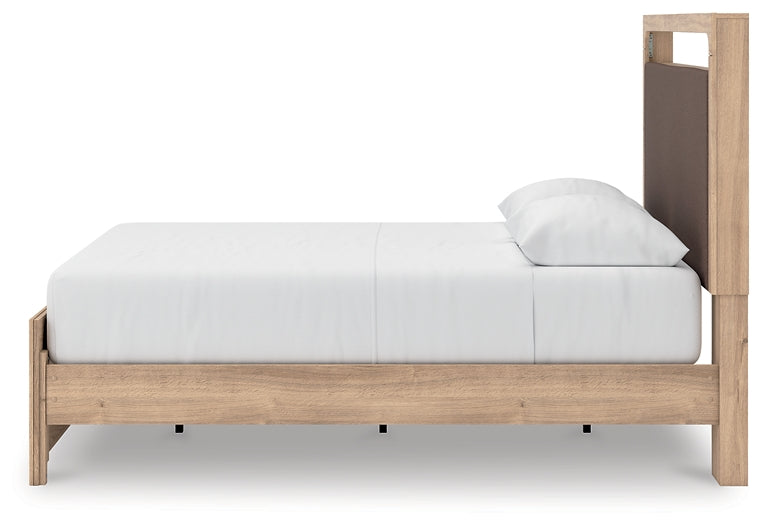Kinlanni Queen Upholstered Platform Bed Signature Design by Ashley®