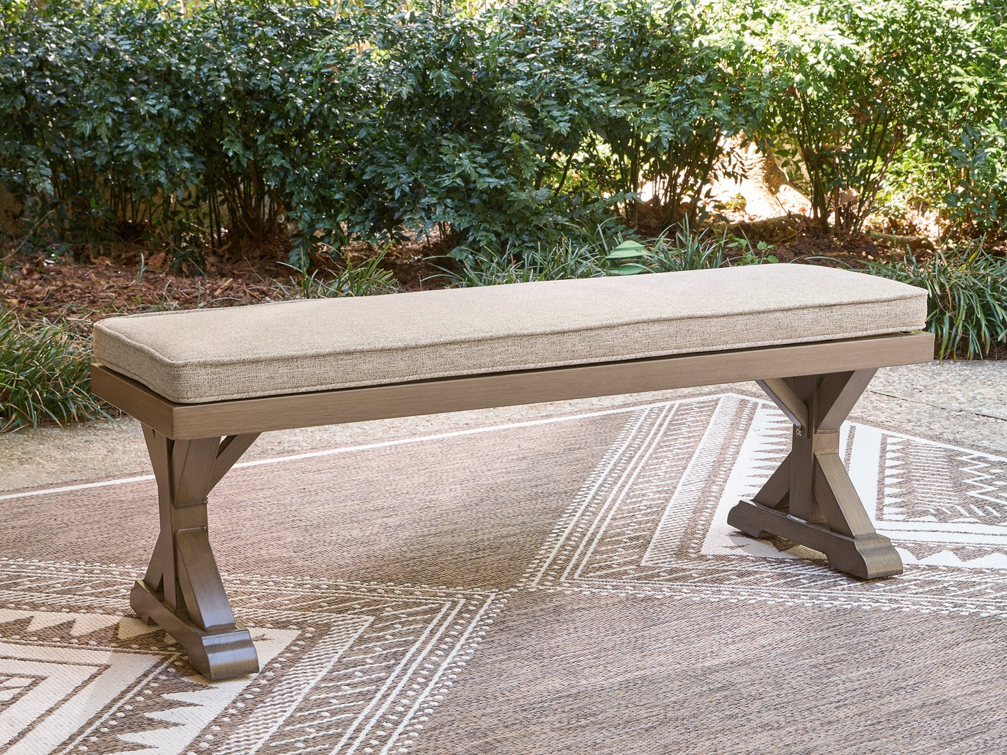 Laguna Heights Bench with Cushion Signature Design by Ashley®
