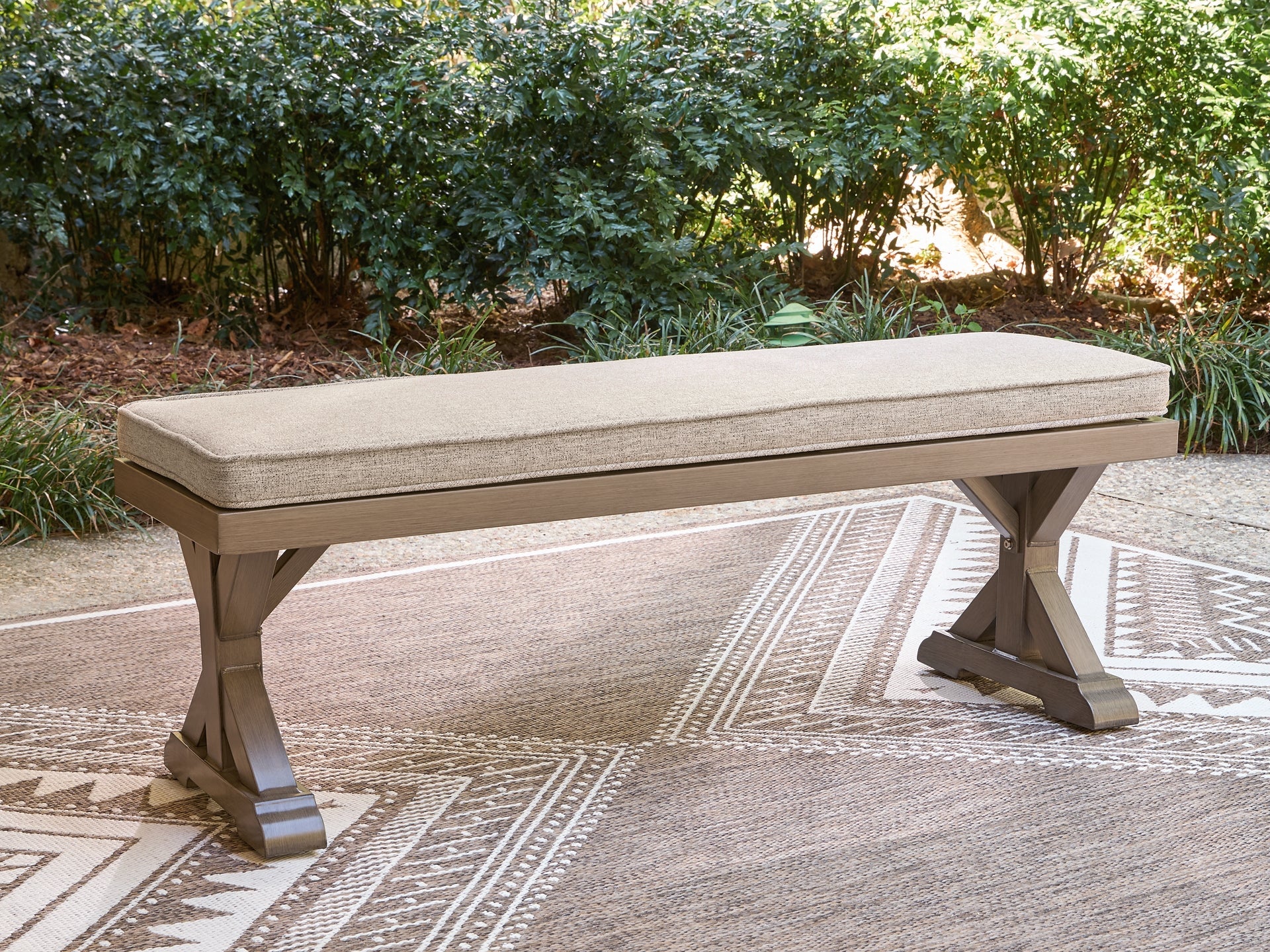 Laguna Heights Bench with Cushion Signature Design by Ashley®