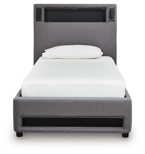 Verishaw Twin Upholstered Bed Signature Design by Ashley®