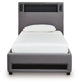 Verishaw Twin Upholstered Bed Signature Design by Ashley®