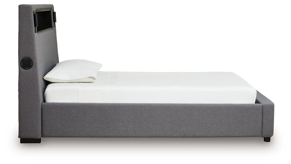 Verishaw Twin Upholstered Bed Signature Design by Ashley®