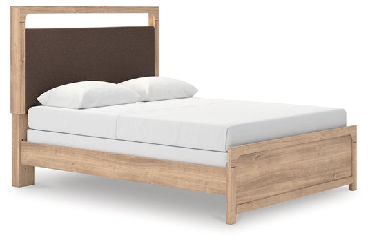 Kinlanni Queen Upholstered Panel Bed Signature Design by Ashley®